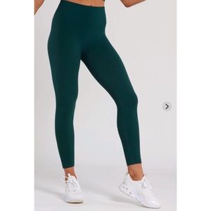 Year Of Ours High High ribbed legging - dark green